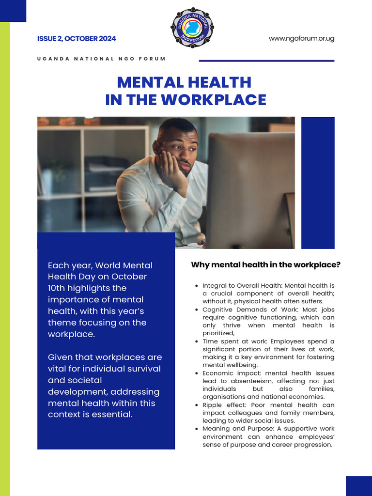 Wellness Newsletter October 2024 | PDF | Mental Health | Occupational ...
