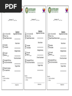 Monthly Radiography Log Sheet | PDF