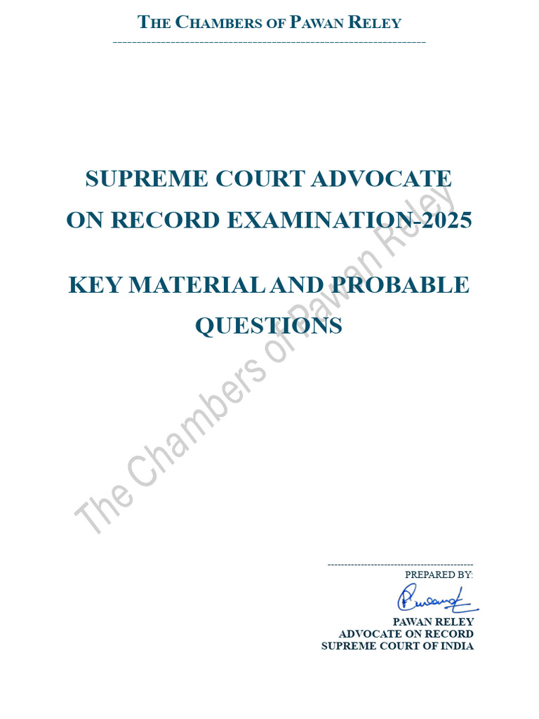Aor Examination 2025 | PDF | Supreme Court Of The United States | Privacy
