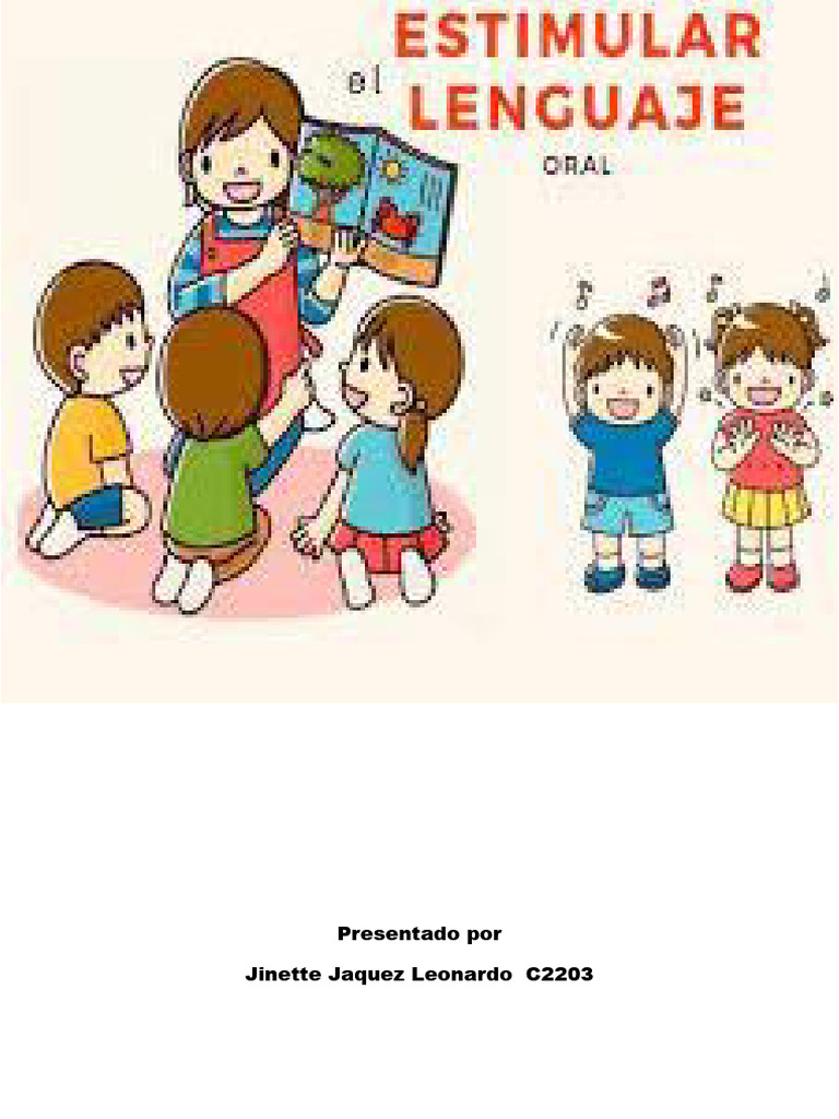 Estrategias para el Desarrollo del Lenguaje Oral | PDF | Aquisición de ...