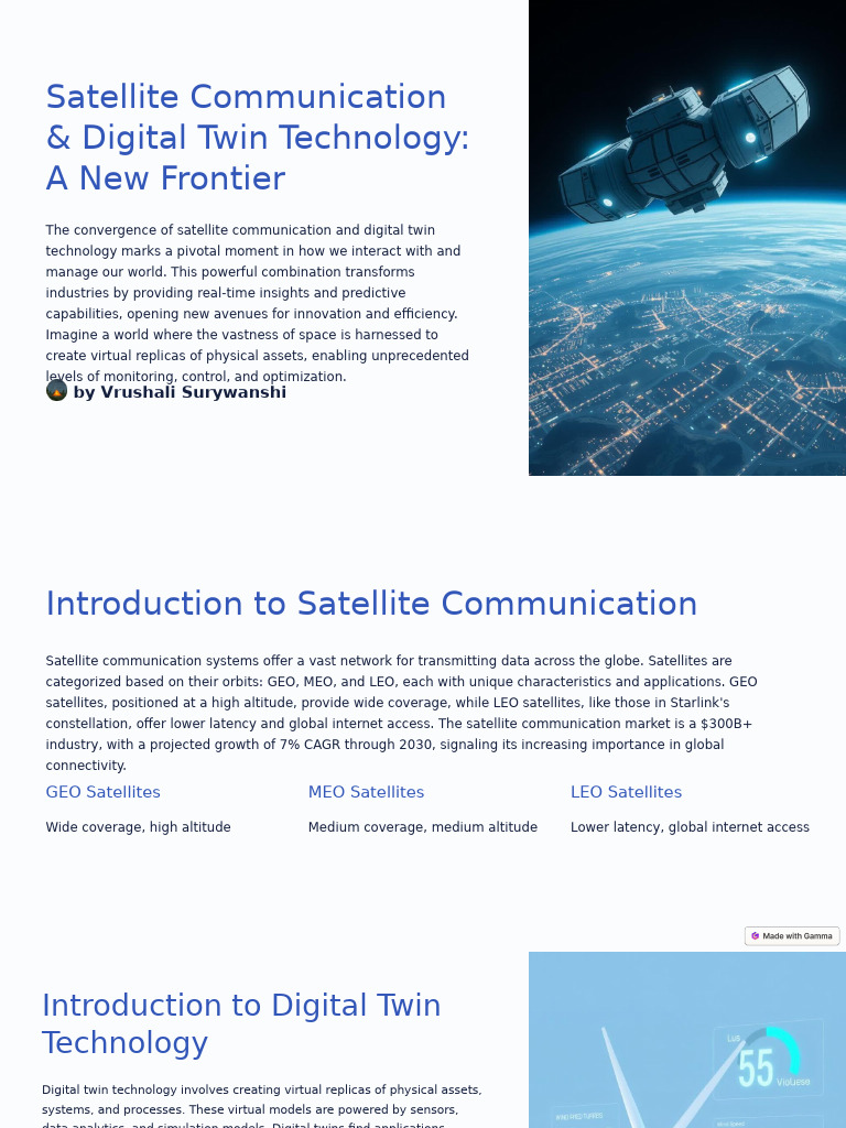 Satellite Digital Twin Innovations | PDF | Satellite | Simulation