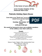 Holiday Open House Press Release