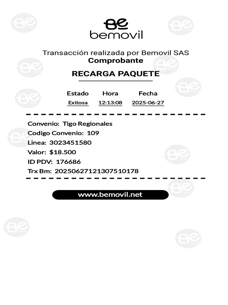 Transaccion 202506271213 | PDF
