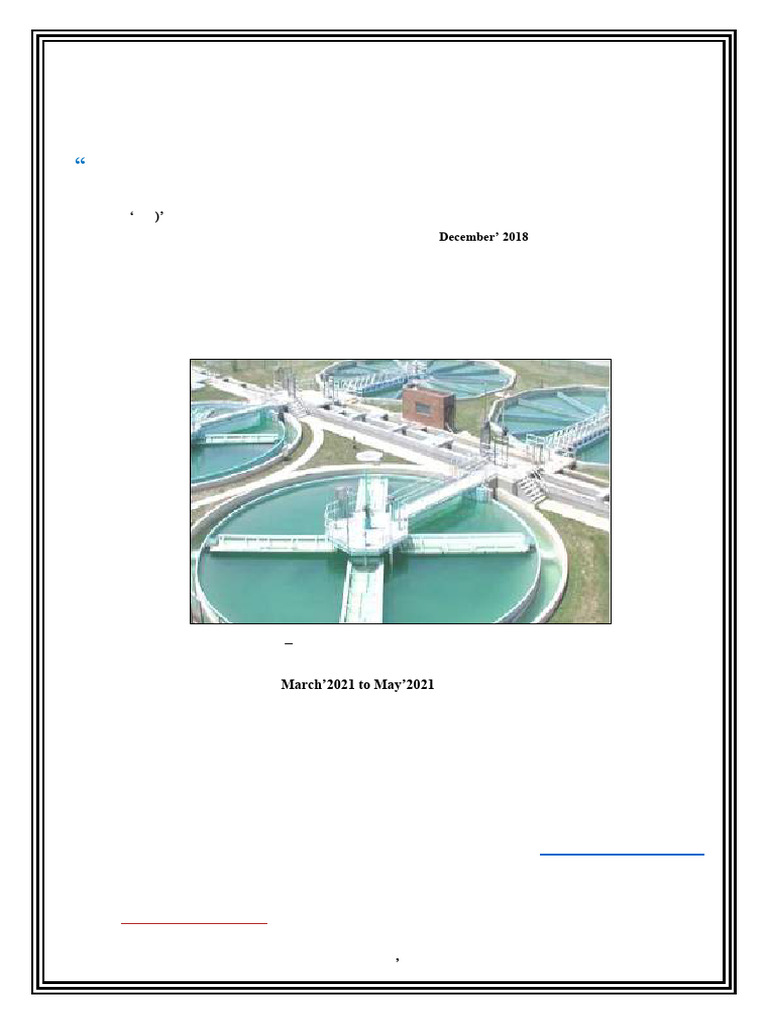 Common Effluent Treatment Plant Proposal | PDF | Sewage Treatment ...