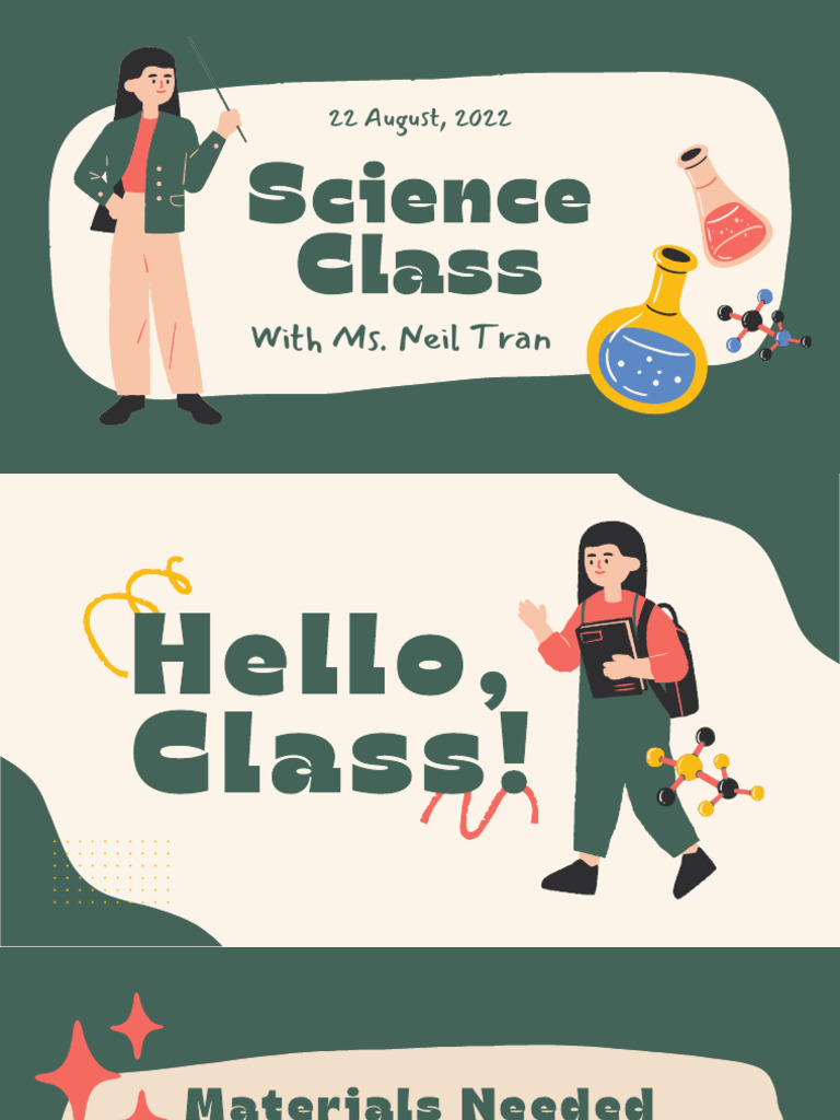 Playful Colorful Kids Science Class Presentation - 20250701 - 205035 ...