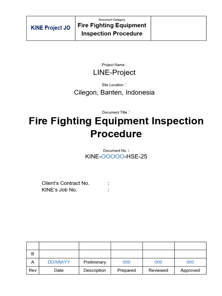 Daily Fire Equipment Inspection Guide | PDF | Fire Sprinkler System | Pump