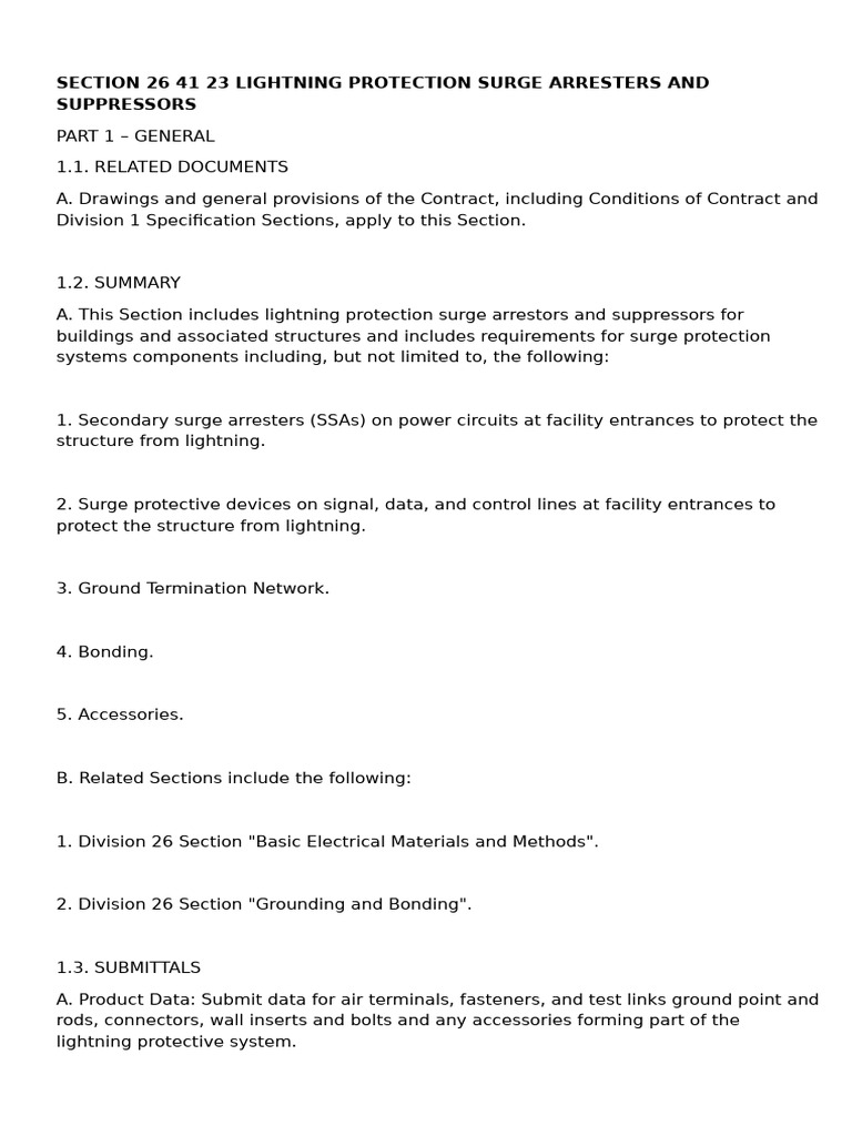 Lightning Protection Surge Arresters Guide | PDF | Corrosion ...