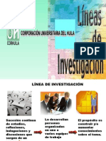 8. Línea de Investigación