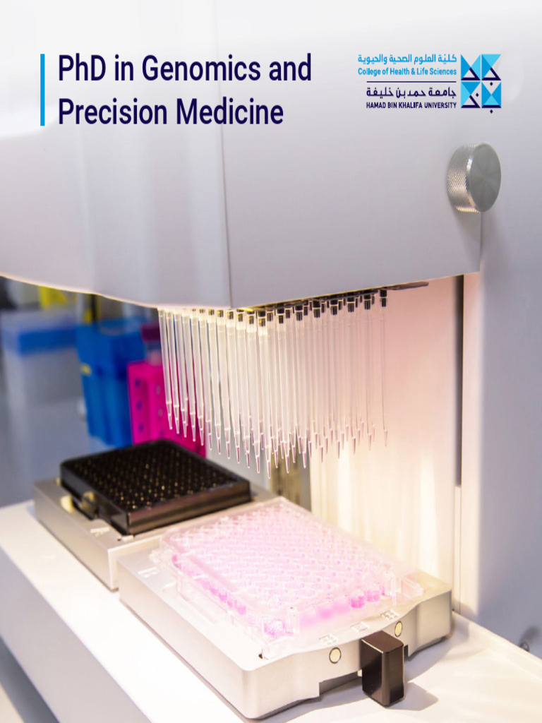 PhD in Genomics and Precision Medicine | PDF | Doctor Of Philosophy ...