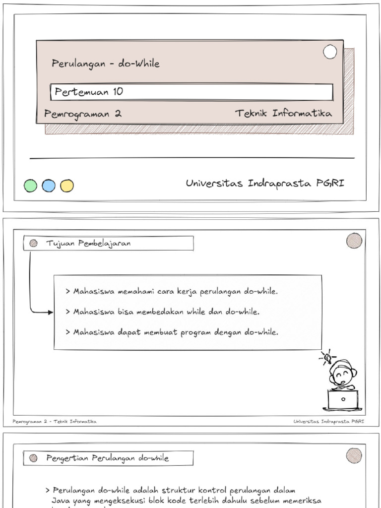 Materi Pertemuan 10 10 | PDF