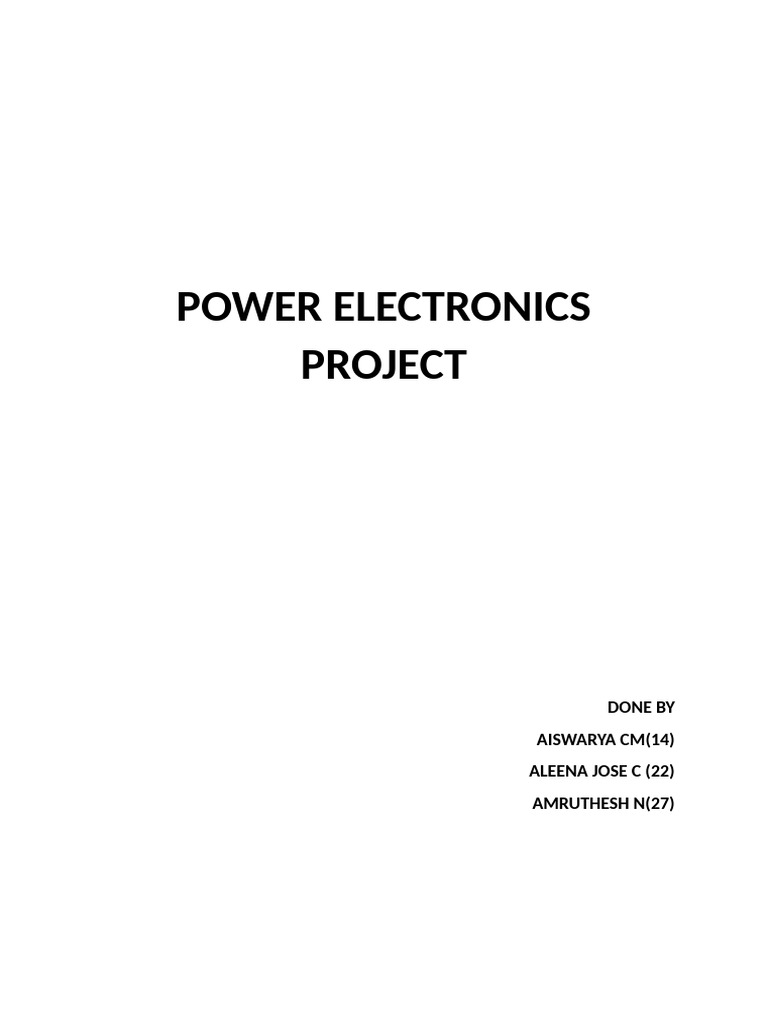 IGBT-Based 3-Phase PWM Inverter Guide | PDF | Power Inverter | Power ...