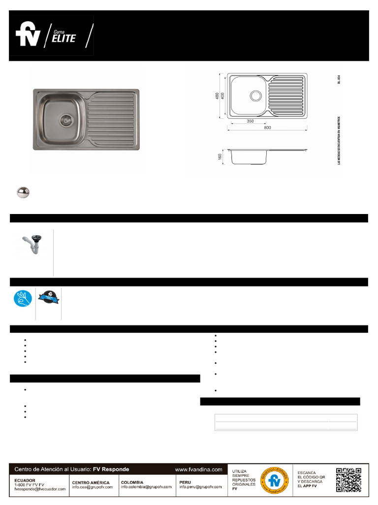 bl834 Especificaciones | PDF