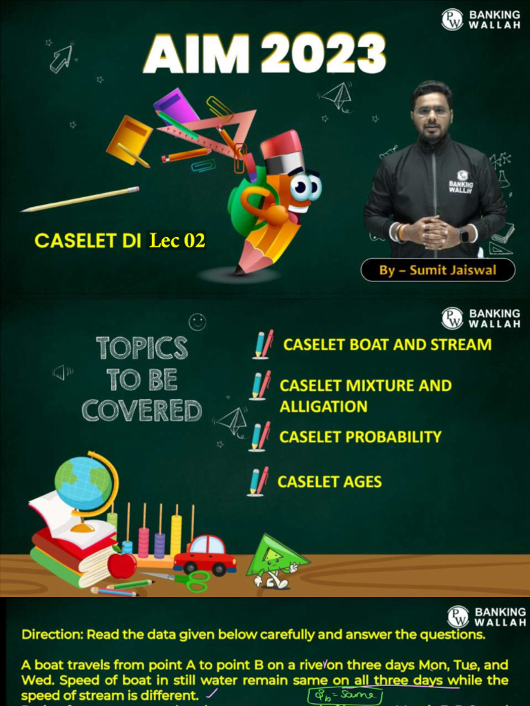 Caselet DI 02 - Class Notes II (AIM 2023) | PDF