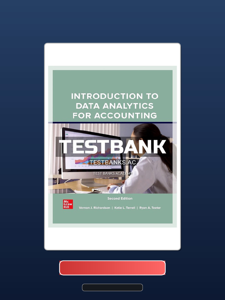 Complete Bundle Test Bank For Introduction To Data Analytics For ...