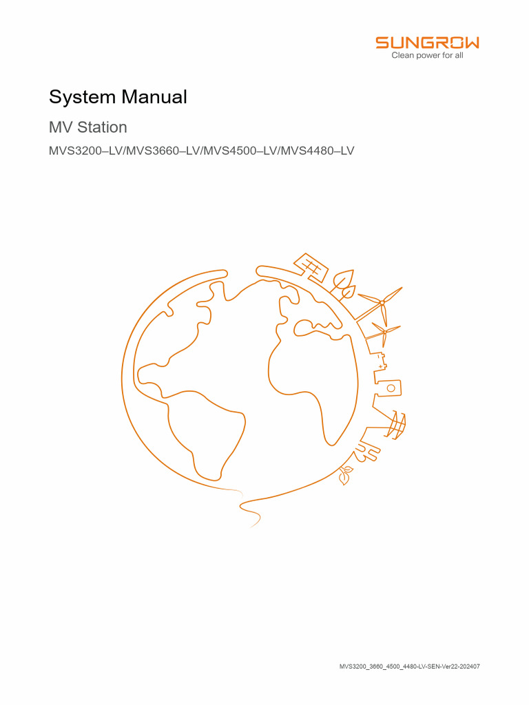MVS3200–LV System Manual Overview | PDF | Screw | Valve
