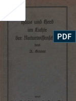 Haus Und Herd Im Lichte Der Naturwissenschaften - Anton Senner / 1925