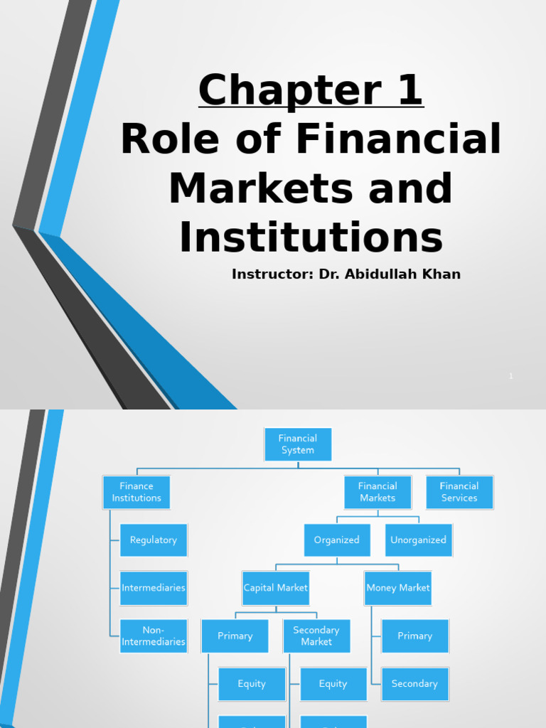 Financial Markets and Institutions Overview | PDF | Securities (Finance ...