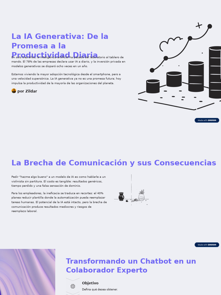 La IA Generativa de La Promesa A La Productividad Diaria | PDF ...