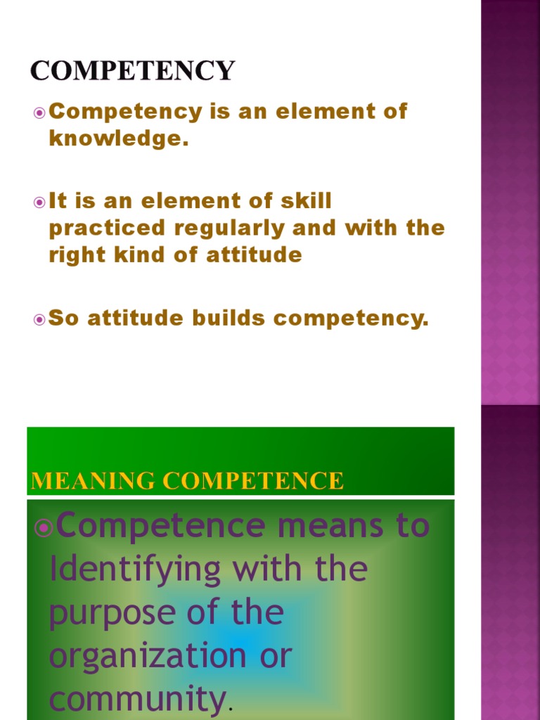 WHAT DOES COMPETENCY MEAN visual data 2