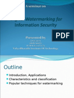 422 Digital Watermarking for Information Security