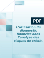 L'utilisation Du Diagnostic Financier Dans L'analyse Des Risques de Credit