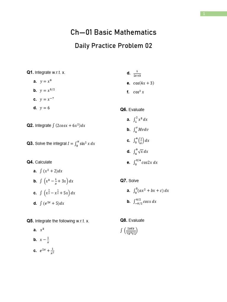 DPP 02-2 | PDF