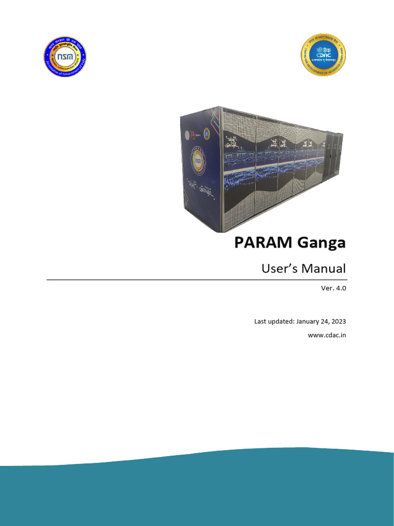 PARAM Ganga User Manual Overview | PDF | Graphics Processing Unit ...