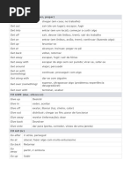 Lista Completa de Phrasal Verbs com Tradução | PDF