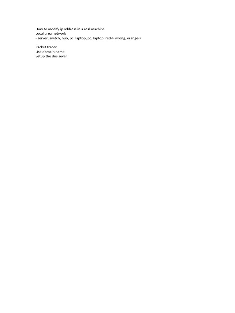 Note Tut 1 | PDF