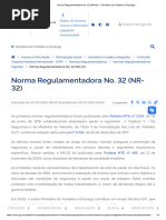 Norma Regulamentadora NR-9: Riscos Ambientais | PDF