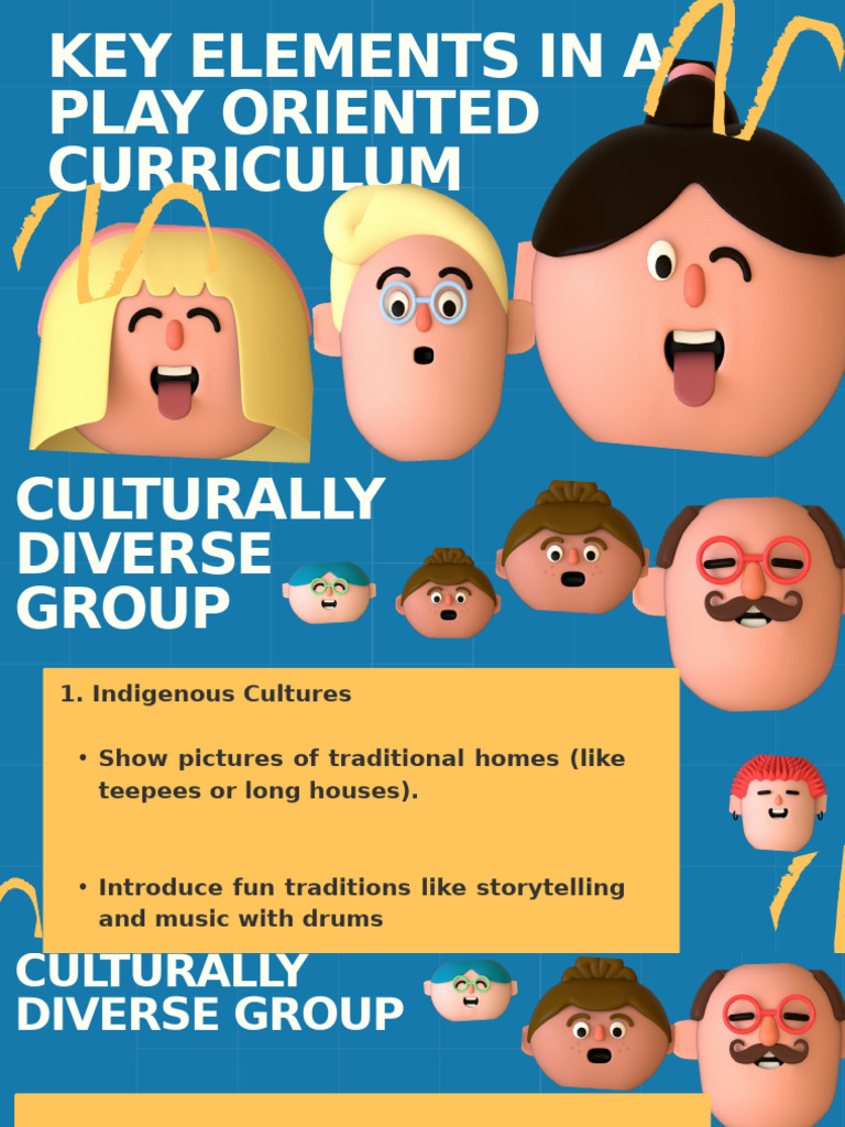 Key Elements in A Play Oriented Curriculum | PDF