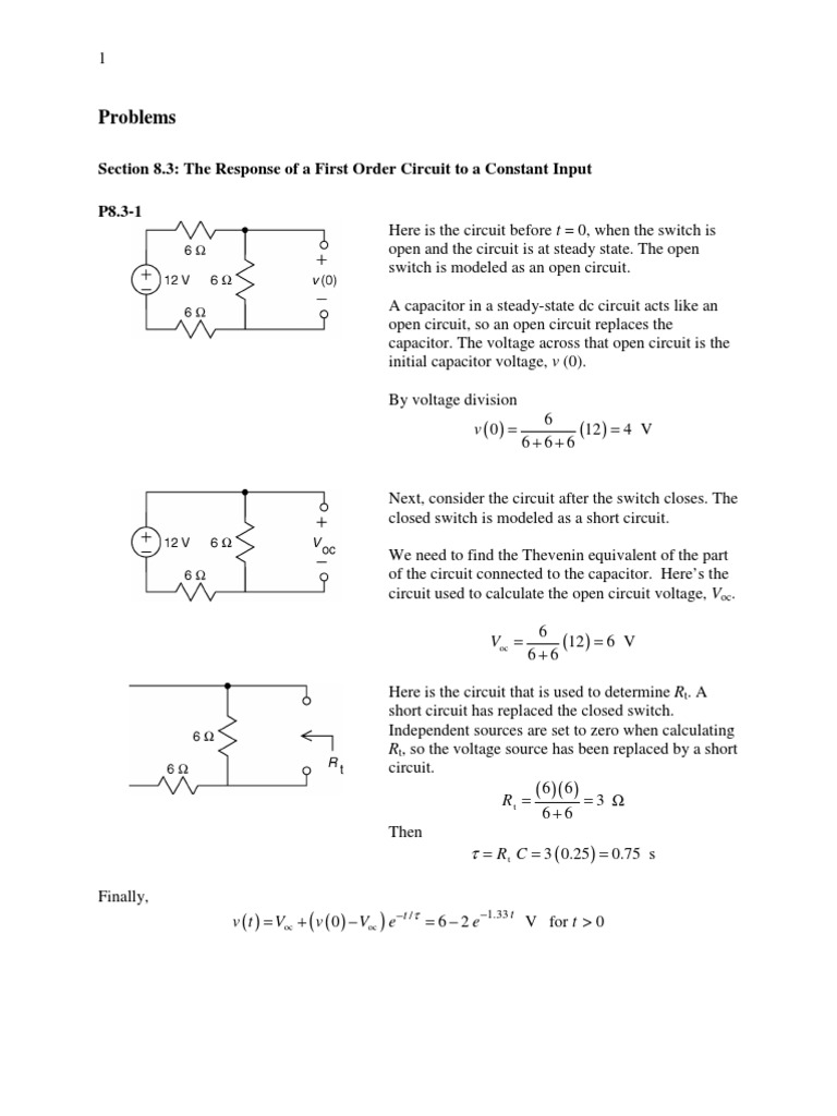 Selecao Cap8 | PDF | Electrical Network | Series And Parallel Circuits