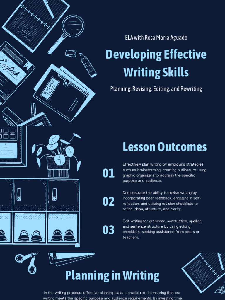 Mastering Writing Skills: Planning & Revising | PDF | Brainstorming ...