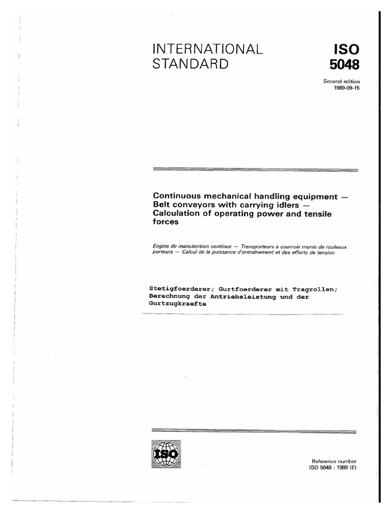 Iso 5048 | PDF