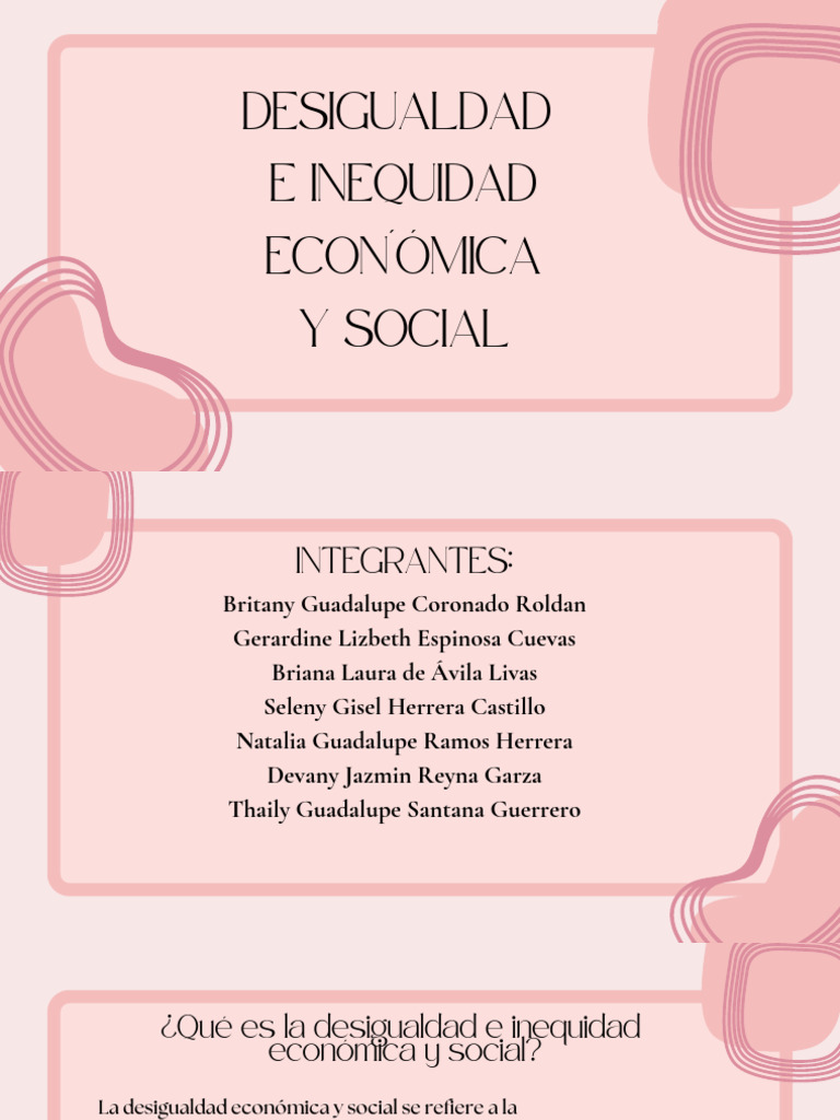 Desigualdad e Inequidad en Brasil | PDF | Desigualdad social ...