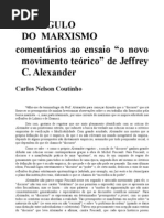 DO ÂNGULO DO  MARXISMO - comentários ao ensaio “o novo movimento teórico” de Jeffrey C. Alexander