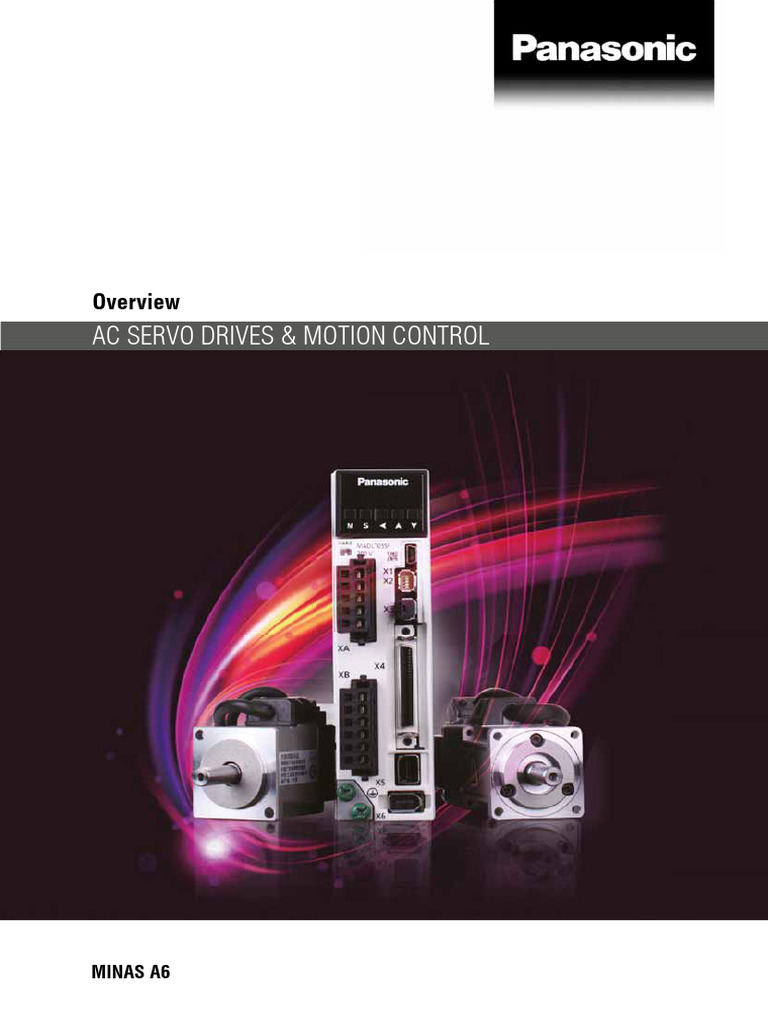 Panasonic A6 Servo Package | PDF | Programmable Logic Controller ...