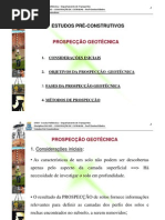 UFBA - Aula 05 - Estudos Preliminares - Prospecção Geotécnica