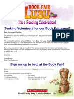 3.8 Book Fair Parent-community Volunteers