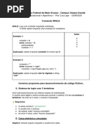Exercícios de Laço WHILE em Python | PDF