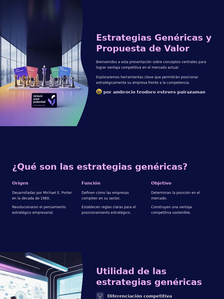 Estrategias Genéricas para Ventaja Competitiva | PDF | Mercado ...