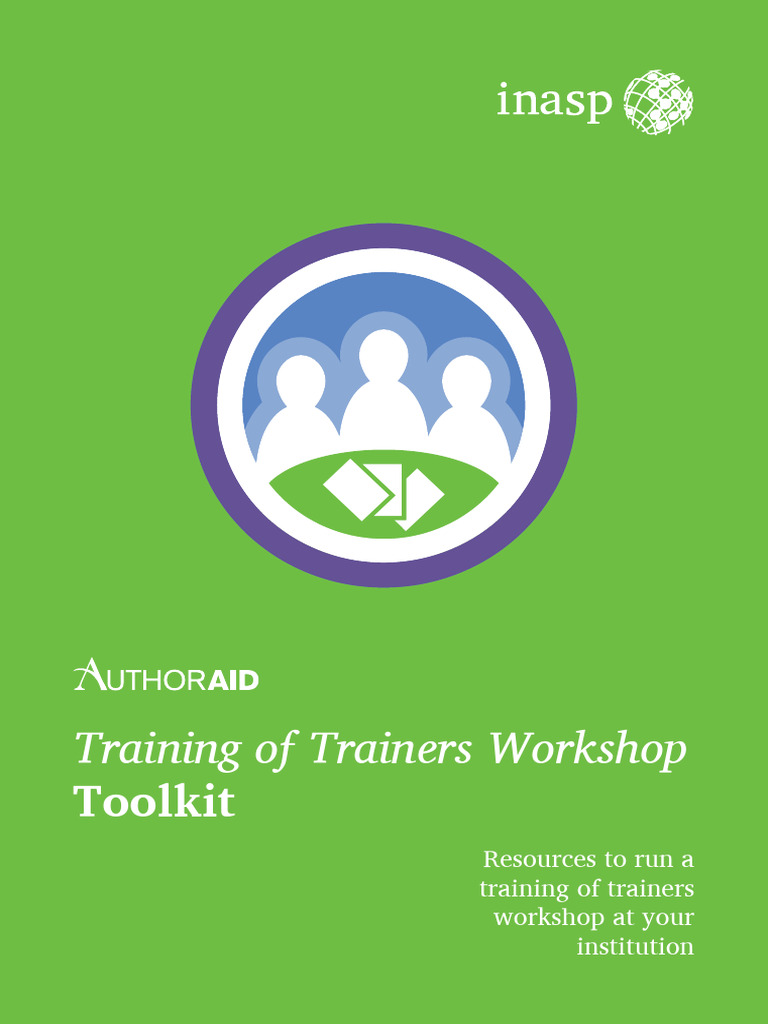 Facilitators Notes AuthorAID ToT Toolkit | PDF | Learning | Adult Education