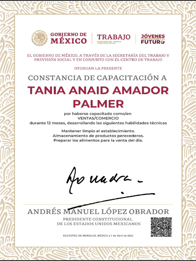 Constancia | PDF