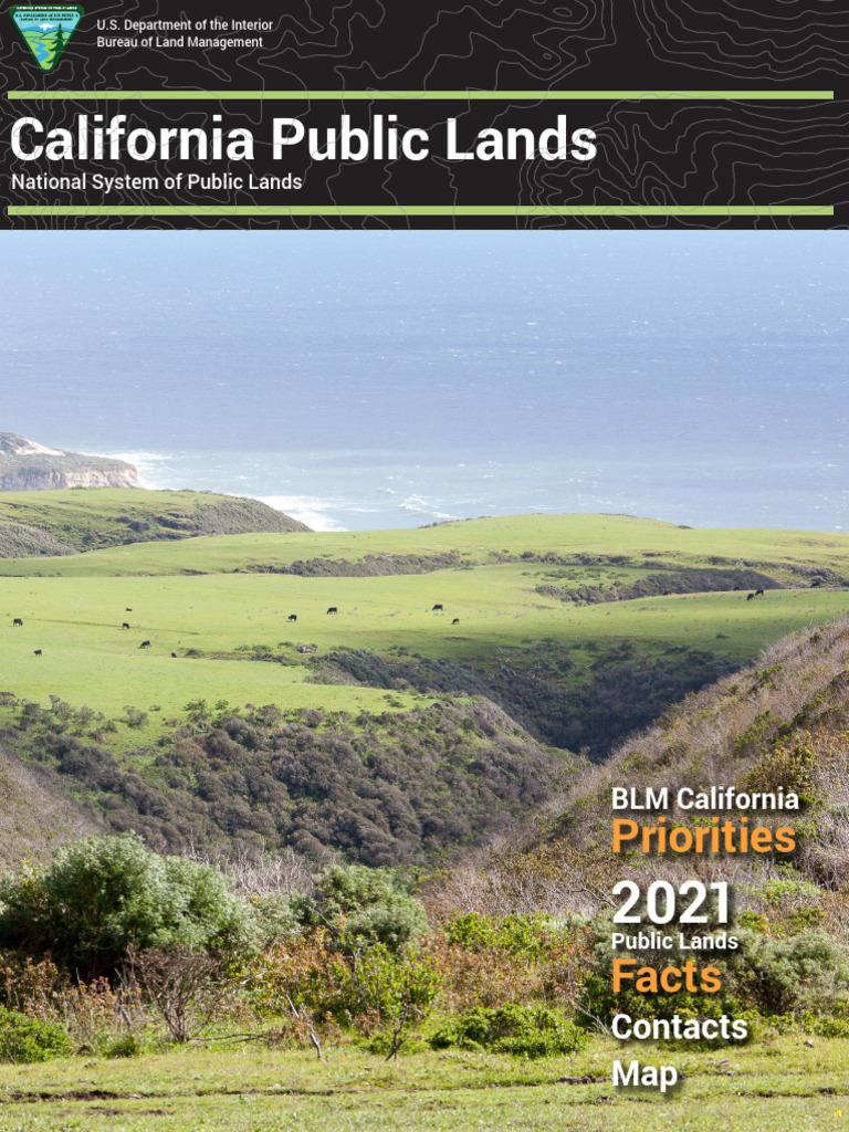 BLM Land Management in Northern California | PDF | Bureau Of Land ...