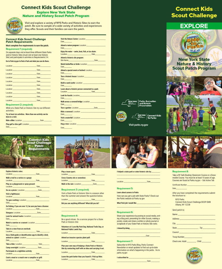 New York Scout Challenge Patch Guide | PDF | Outdoor Recreation
