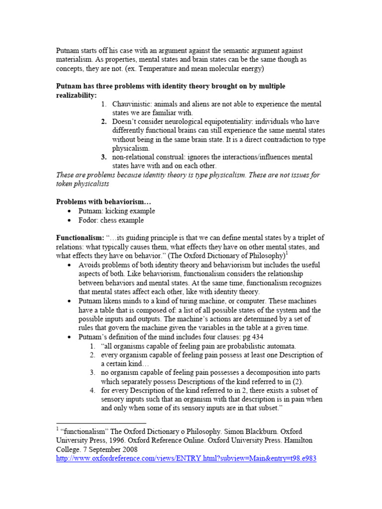 As JP Functionalism | PDF | Academic Discipline Interactions | Psychology