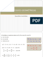 PROGRESSOES GEOMÉTRICAS - Questoes Resolvidas