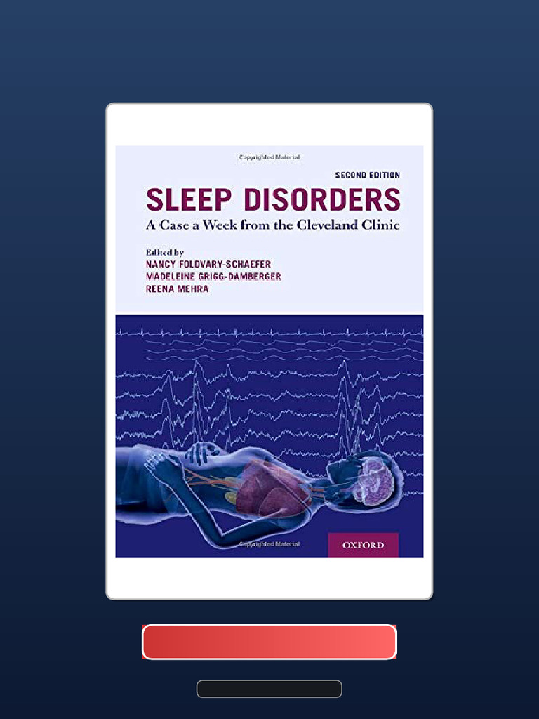Complete Bundle Sleep Disorders A Case A Week From The Cleveland Clinic ...