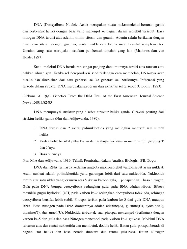 Laporan Visualisasi Dna