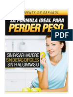 La Formula Ideal Para Perder Peso